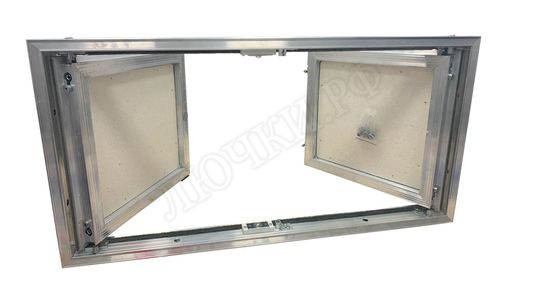 Люк под плитку Техно 2 створки Люк под плитку Техно 2 створки