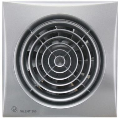 Вытяжной вентилятор Soler & Palau SILENT-300 CZ SILVER осевой Вытяжной вентилятор Soler & Palau SILENT-300 CZ SILVER осевой