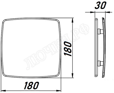 Вытяжной вентилятор Awenta System+, Silent, 125, KWS125T, PNB125, Белый, пластик Вытяжной вентилятор Awenta System+, Silent, 125, KWS125T, PNB125, Белый, пластик