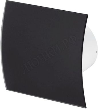 Вытяжной вентилятор Awenta System+, Silent, 100 KWS100W, Escudo, PECB100M, Чёрный матовый, пластик Вытяжной вентилятор Awenta System+, Silent, 100 KWS100W, Escudo, PECB100M, Чёрный матовый, пластик