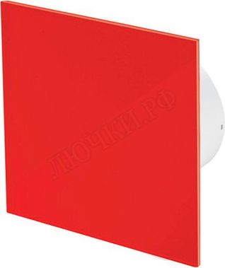 Вытяжной вентилятор Awenta System+, Silent, 125 KWS125T, Trax Glass, PTGR125M, Красный матовый, стекло Вытяжной вентилятор Awenta System+, Silent, 125 KWS125T, Trax Glass, PTGR125M, Красный матовый, стекло